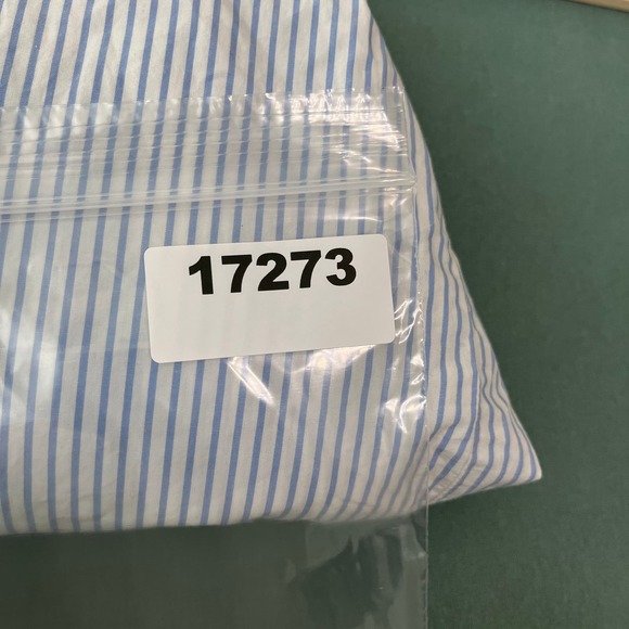 Madewell Clean Off The Shoulder Top Womens Size XS Blue White Striped Casual - Picture 11 of 11